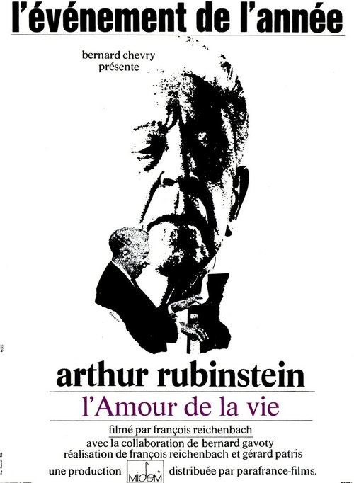Смотреть фильм Артур Рубинштейн — Любовь к жизни / L'amour de la vie - Artur Rubinstein (1969) онлайн в хорошем качестве SATRip
