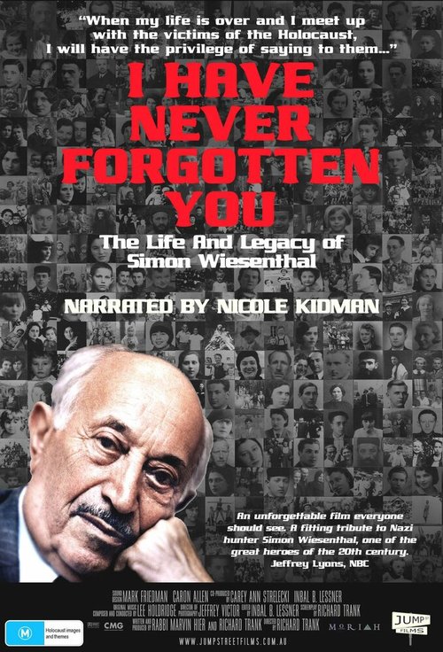 Смотреть фильм Биография Симона Визенталя / I Have Never Forgotten You: The Life & Legacy of Simon Wiesenthal (2007) онлайн в хорошем качестве HDRip
