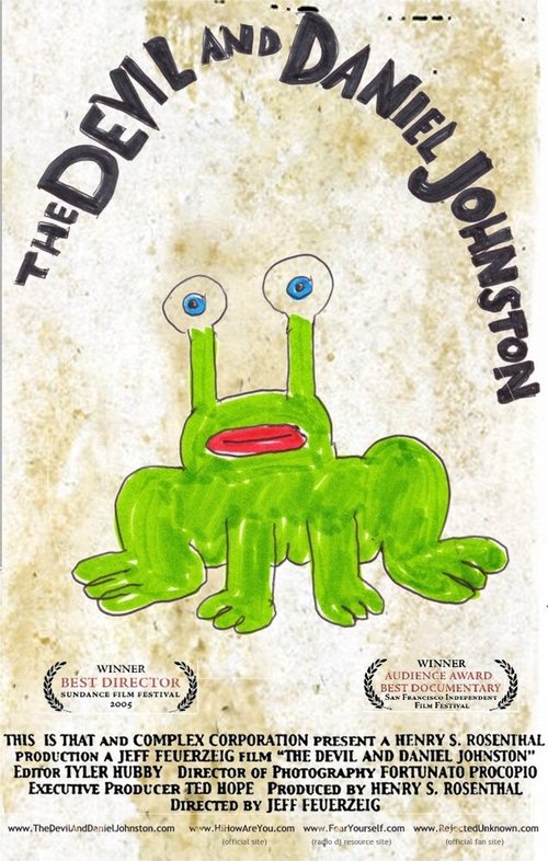 Смотреть фильм Дьявол и Дэниэл Джонстон / The Devil and Daniel Johnston (2005) онлайн в хорошем качестве HDRip