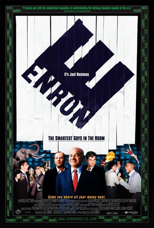 Смотреть фильм Энрон: Самые смышленые парни в комнате / Enron: The Smartest Guys in the Room (2005) онлайн в хорошем качестве HDRip