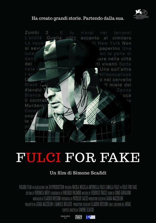 Смотреть фильм Фульчи как фальшивка / Fulci for fake (2019) онлайн в хорошем качестве HDRip