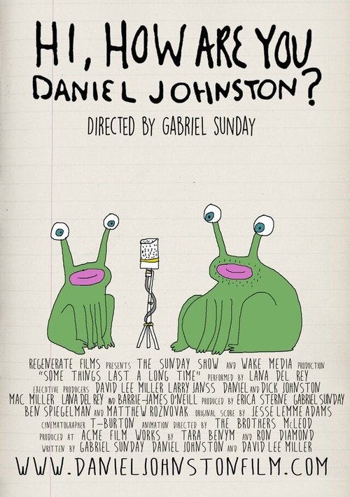 Смотреть фильм Hi How Are You Daniel Johnston (2015) онлайн 