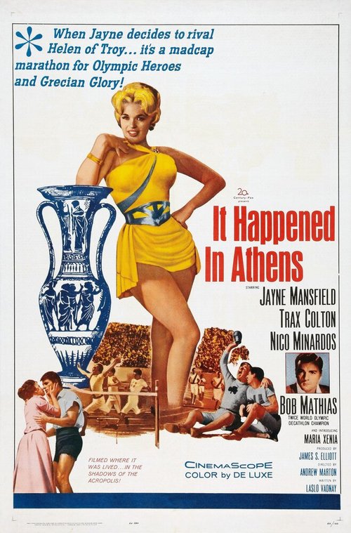 Смотреть фильм It Happened in Athens (1962) онлайн в хорошем качестве SATRip