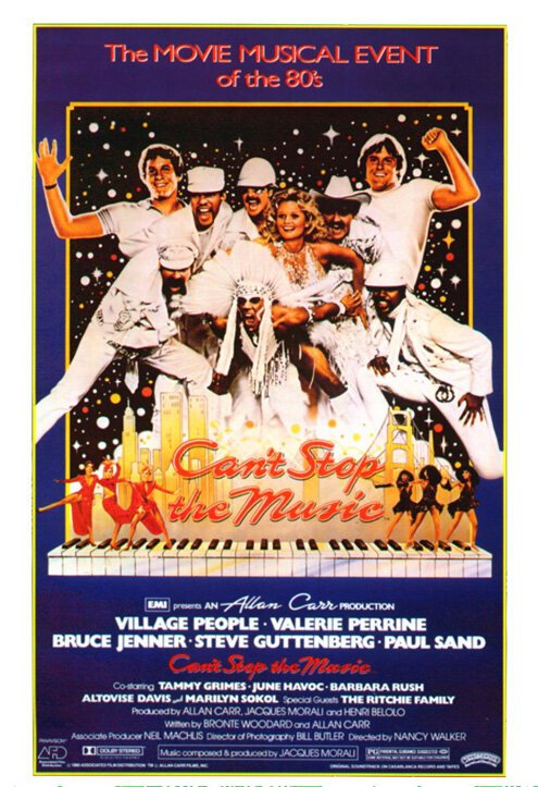 Смотреть фильм Музыку не остановить / Can't Stop the Music (1980) онлайн в хорошем качестве SATRip
