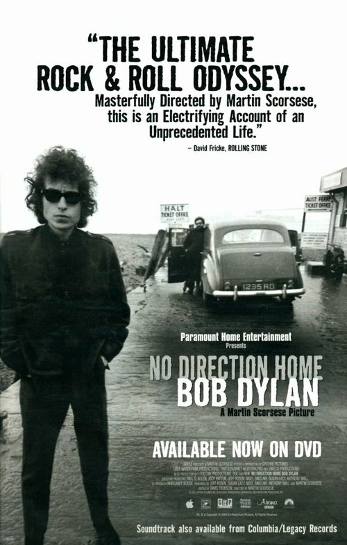 Смотреть фильм Нет пути назад: Боб Дилан / No Direction Home: Bob Dylan (2005) онлайн в хорошем качестве HDRip