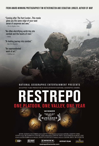 Смотреть фильм Рестрепо / Restrepo (2010) онлайн в хорошем качестве HDRip