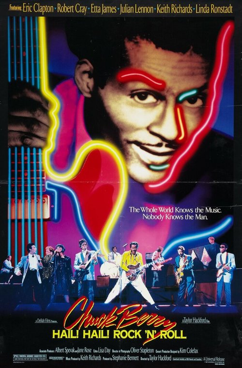 Смотреть фильм Славься, славься рок-н-ролл! / Chuck Berry Hail! Hail! Rock 'n' Roll (1987) онлайн в хорошем качестве SATRip