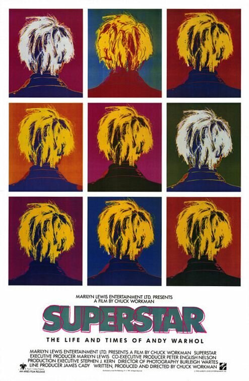 Смотреть фильм Суперзвезда: Жизнь и времена Энди Уорхола / Superstar: The Life and Times of Andy Warhol (1990) онлайн в хорошем качестве HDRip