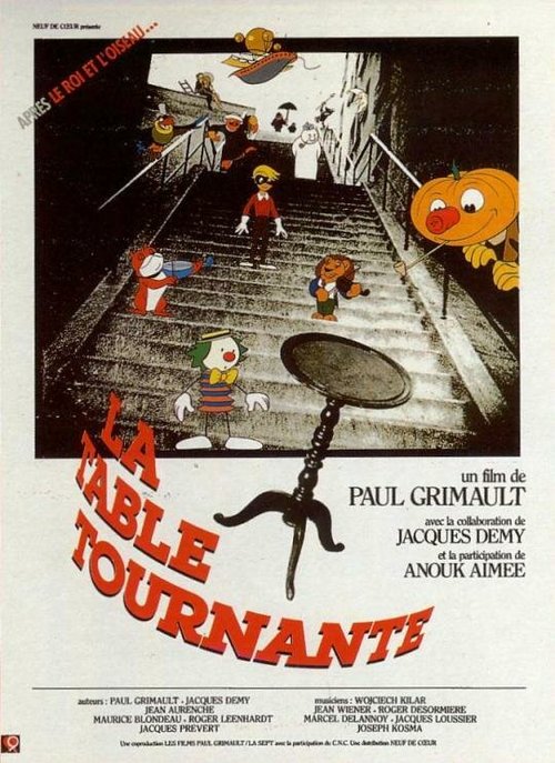 Смотреть фильм Вертящийся столик / La table tournante (1988) онлайн в хорошем качестве SATRip