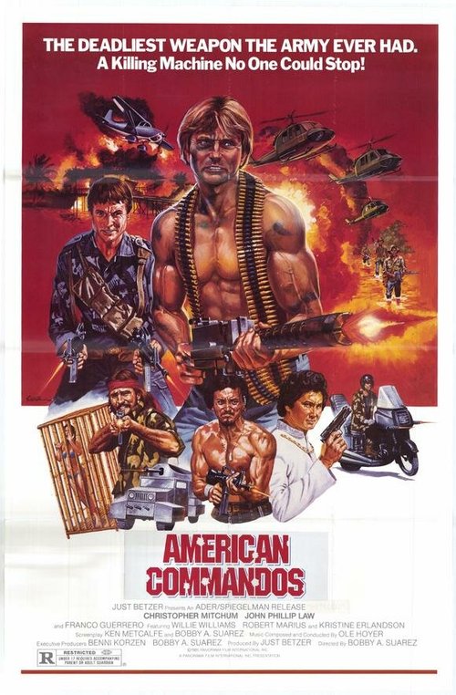 Смотреть фильм Американские коммандос / American Commandos (1985) онлайн в хорошем качестве SATRip