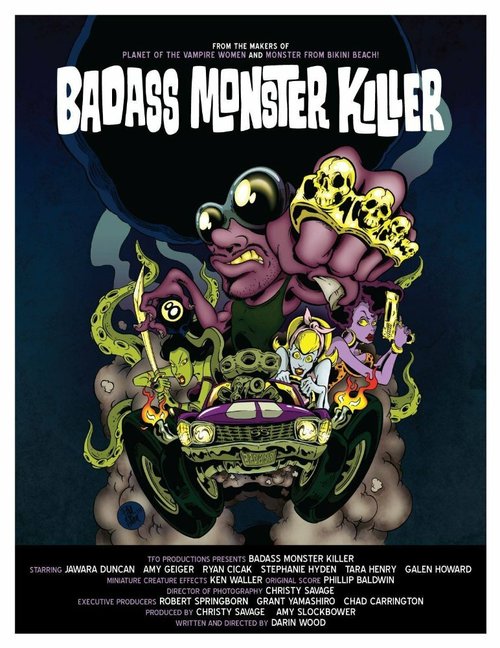 Смотреть фильм Badass Monster Killer (2015) онлайн в хорошем качестве HDRip
