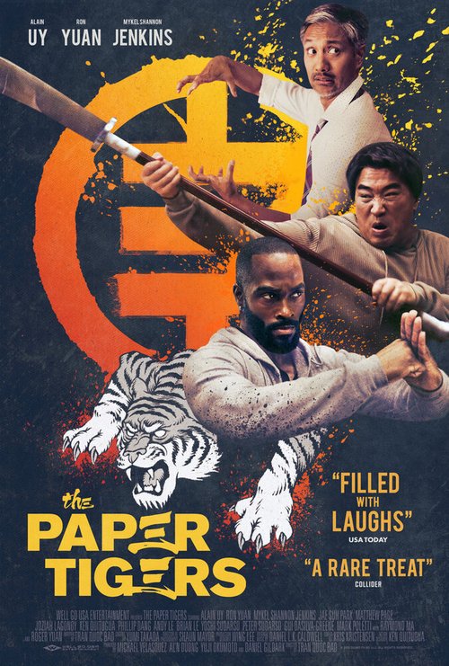 Смотреть фильм Бумажные тигры / The Paper Tigers (2020) онлайн в хорошем качестве HDRip