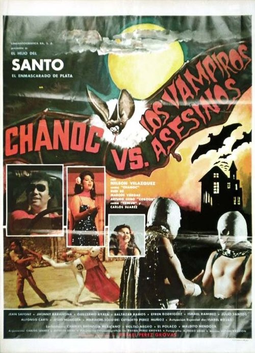Смотреть фильм Chanoc y el hijo del Santo contra los vampiros asesinos (1981) онлайн в хорошем качестве SATRip