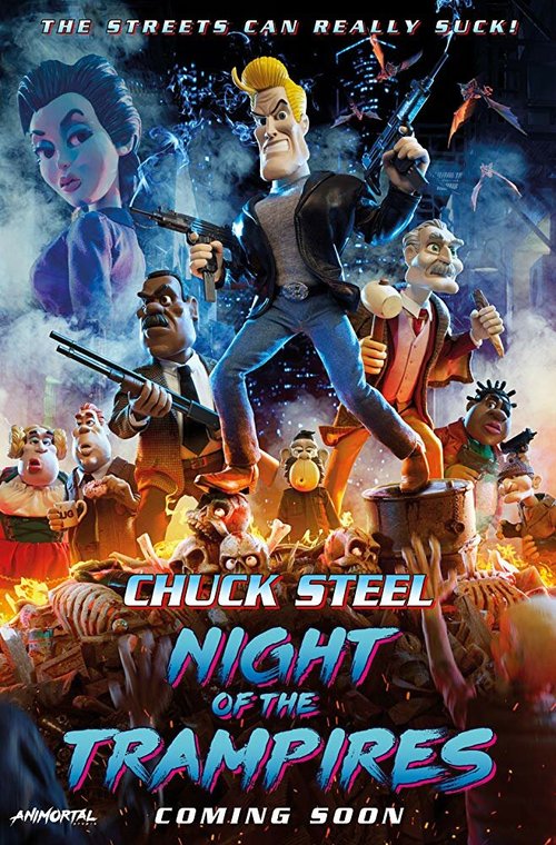 Смотреть фильм Chuck Steel: Night of the Trampires (2018) онлайн в хорошем качестве HDRip