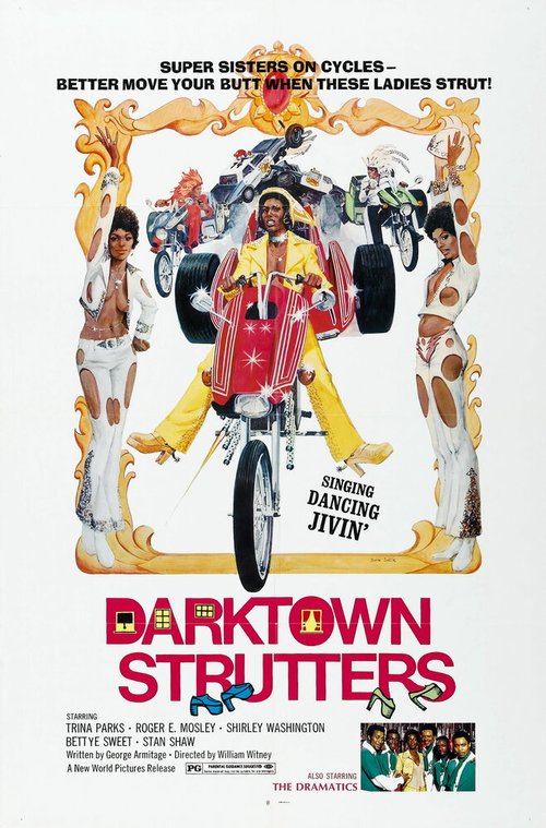 Смотреть фильм Darktown Strutters (1975) онлайн в хорошем качестве SATRip