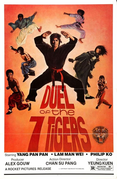 Смотреть фильм Дуэль семи тигров / Liu he qian shou (1979) онлайн в хорошем качестве SATRip