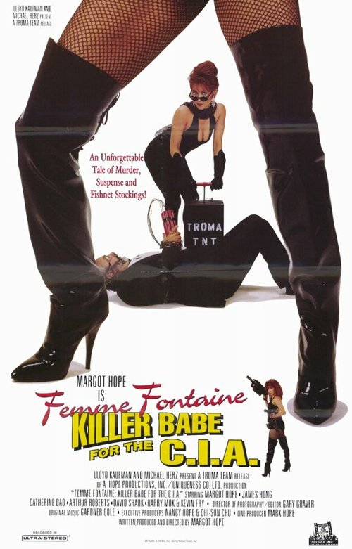 Смотреть фильм Фем Фонтейн: Девушка-убийца для ЦРУ / Femme Fontaine: Killer Babe for the C.I.A. (1994) онлайн в хорошем качестве HDRip