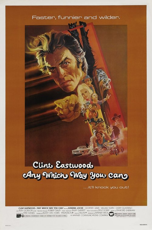 Смотреть фильм Как только сможешь / Any Which Way You Can (1980) онлайн в хорошем качестве SATRip