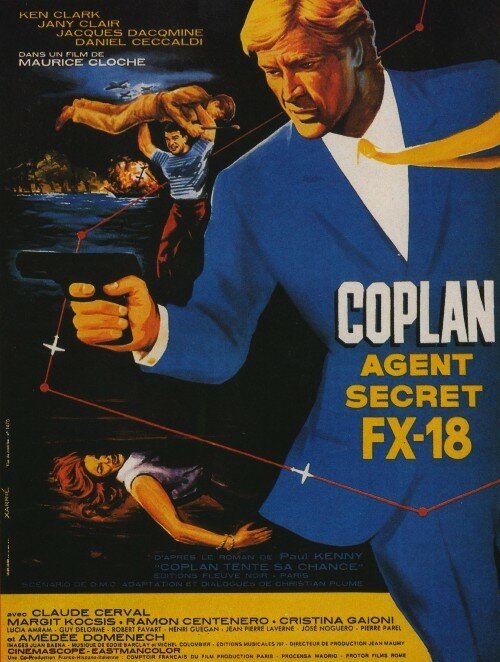 Смотреть фильм Коплан, секретный агент FX-18 / Agent Secret FX 18 (1964) онлайн в хорошем качестве SATRip