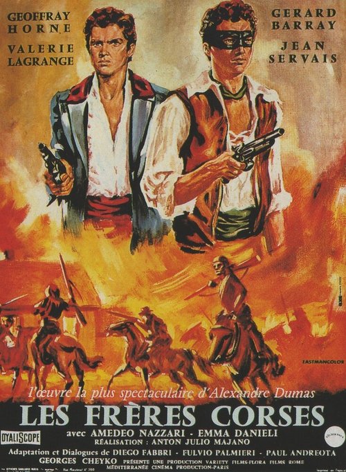 Смотреть фильм Корсиканские братья / I fratelli Corsi (1961) онлайн в хорошем качестве SATRip