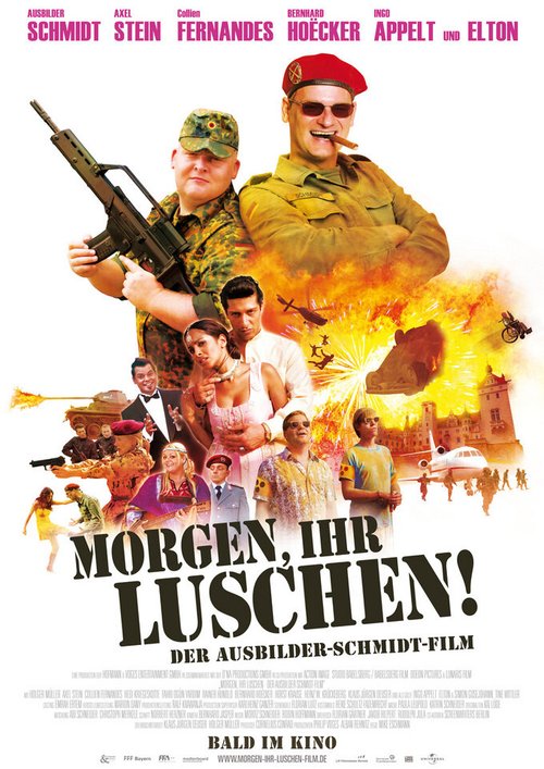 Смотреть фильм Morgen, ihr Luschen! Der Ausbilder-Schmidt-Film (2008) онлайн в хорошем качестве HDRip