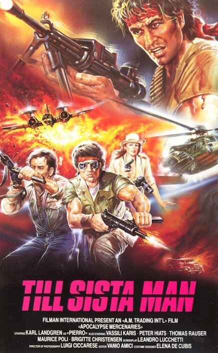 Смотреть фильм Наемники Апокалипсиса / Mercenari dell'apocalisse (1987) онлайн в хорошем качестве SATRip