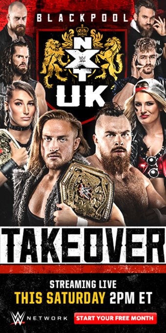Смотреть фильм NXT Переворот: Блэкпул / NXT UK TakeOver: Blackpool (2019) онлайн в хорошем качестве HDRip