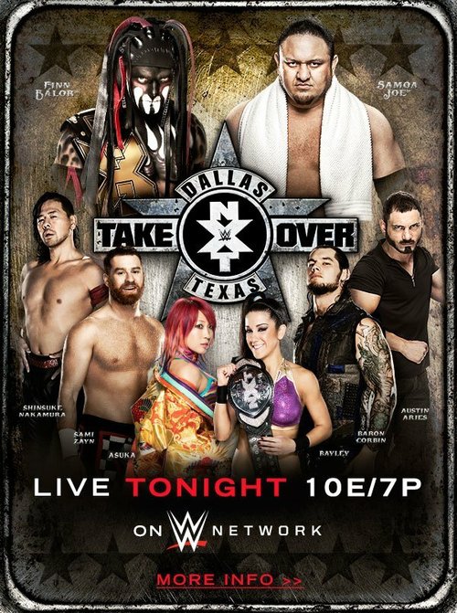 Смотреть фильм NXT Переворот: Даллас / NXT TakeOver: Dallas (2016) онлайн в хорошем качестве CAMRip