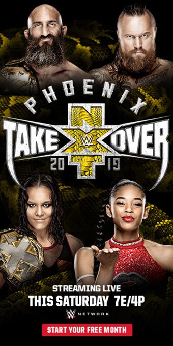 Смотреть фильм NXT Переворот: Феникс / NXT TakeOver: Phoenix (2019) онлайн в хорошем качестве HDRip