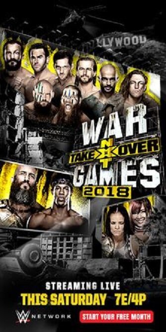 Смотреть фильм NXT Переворот: Военные игры 2 / NXT TakeOver: WarGames 2 (2018) онлайн в хорошем качестве HDRip