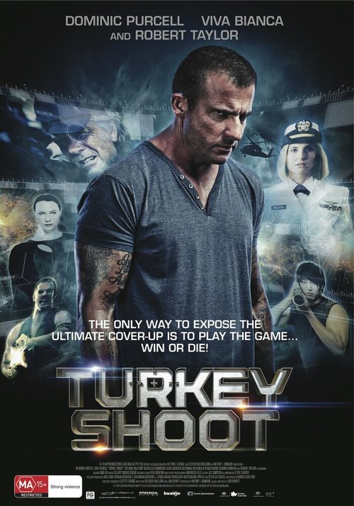 Смотреть фильм Охота на индюшек / Turkey Shoot (2014) онлайн в хорошем качестве HDRip