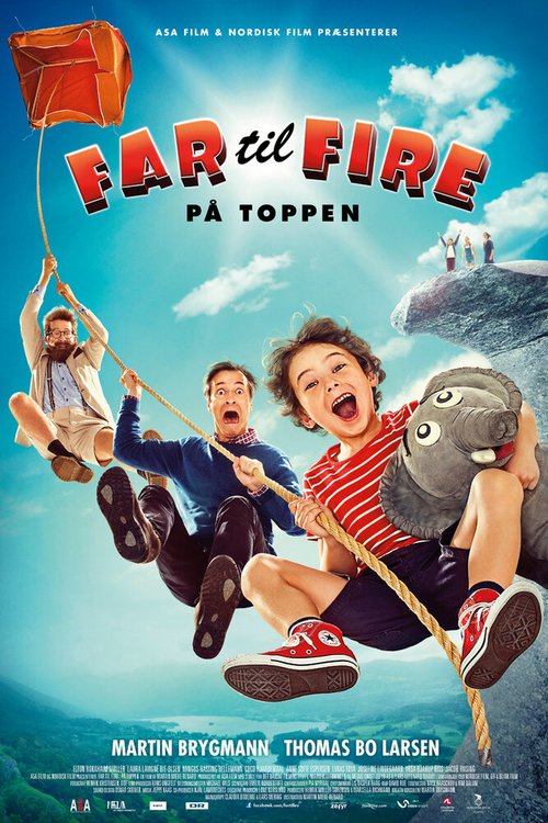 Смотреть фильм Отец четверых на высоте / Far til fire på toppen (2017) онлайн в хорошем качестве HDRip