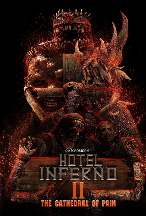 Смотреть фильм Отель Инферно: Храм боли / Hotel Inferno 2: The Cathedral of Pain (2017) онлайн в хорошем качестве HDRip