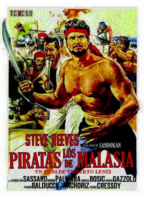 Смотреть фильм Пираты Малайзии / I pirati della Malesia (1964) онлайн в хорошем качестве SATRip
