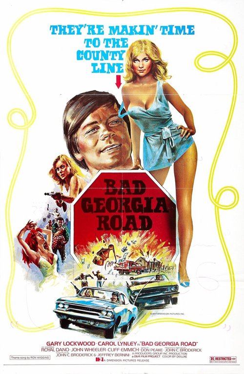Смотреть фильм Плохая дорога в Джорджии / Bad Georgia Road (1977) онлайн в хорошем качестве SATRip