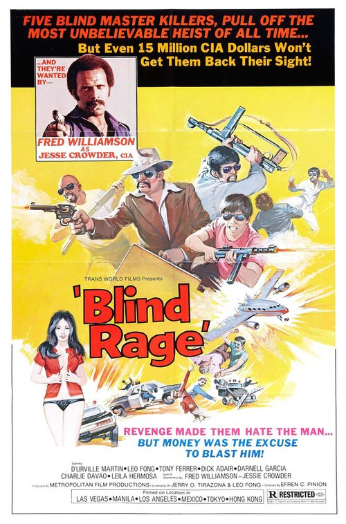 Смотреть фильм Слепая ярость / Blind Rage (1976) онлайн в хорошем качестве SATRip