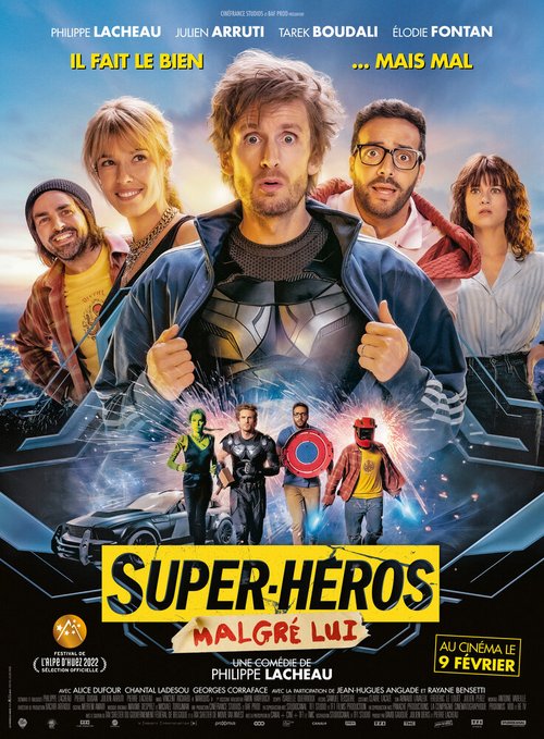 Смотреть фильм Суперчел / Super-héros malgré lui (2021) онлайн в хорошем качестве HDRip