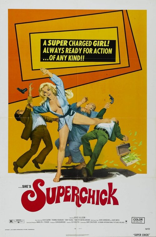 Смотреть фильм Суперцыпочка / Superchick (1973) онлайн в хорошем качестве SATRip