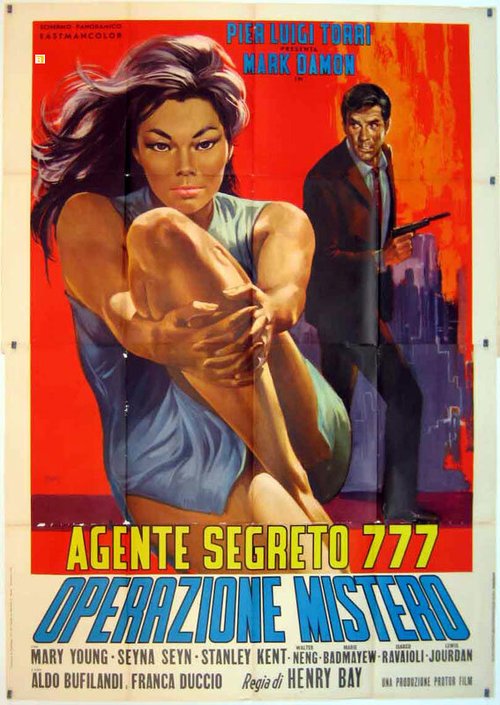 Смотреть фильм Тайный агент 777: Операция «Загадка» / Agente segreto 777 - Operazione Mistero (1965) онлайн в хорошем качестве SATRip