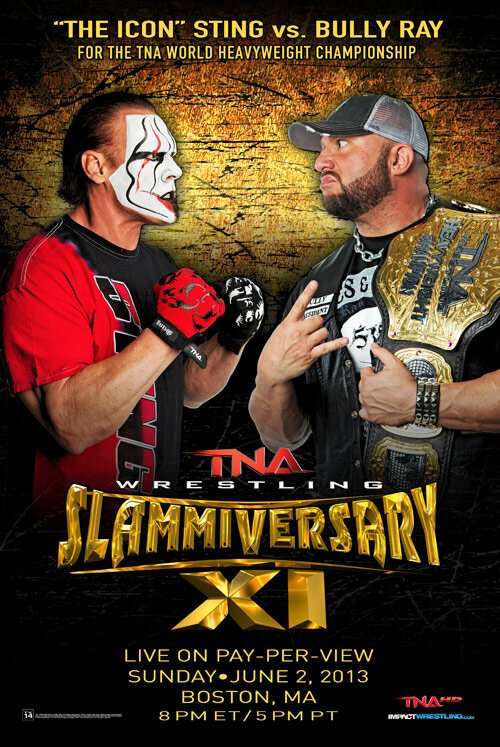Смотреть фильм TNA Сламмиверсари 11 / Slammiversary XI (2013) онлайн 