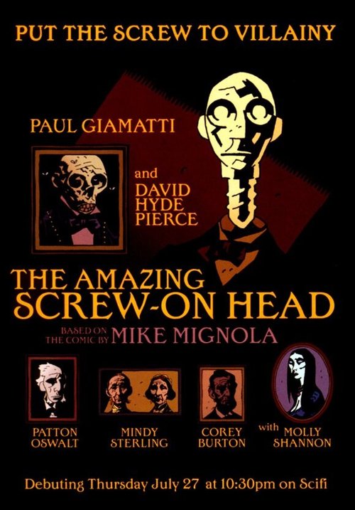 Смотреть фильм Удивительный Болтов-Головин / The Amazing Screw-On Head (2006) онлайн в хорошем качестве HDRip