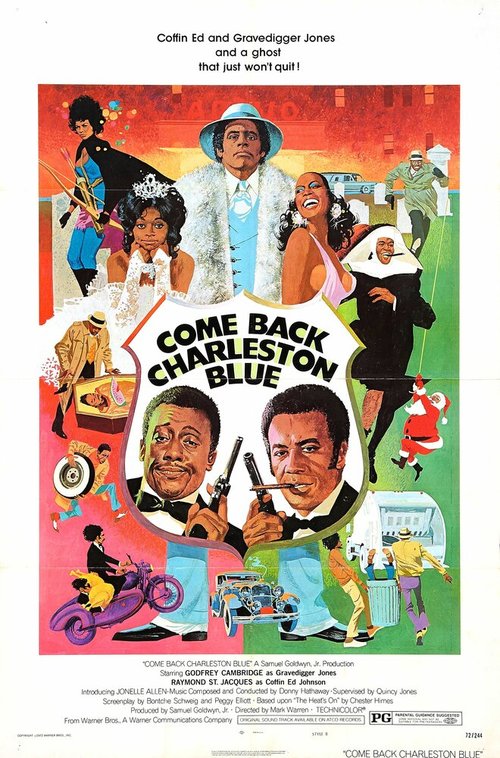 Смотреть фильм Вернись, Чарлстон Блу / Come Back, Charleston Blue (1972) онлайн в хорошем качестве SATRip