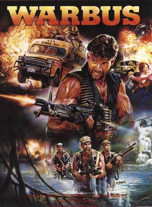 Смотреть фильм Военный автобус / War Bus (1986) онлайн в хорошем качестве SATRip