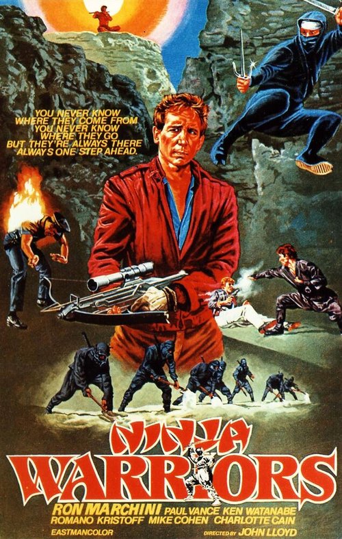 Смотреть фильм Воины ниндзя / Ninja Warriors (1985) онлайн в хорошем качестве SATRip