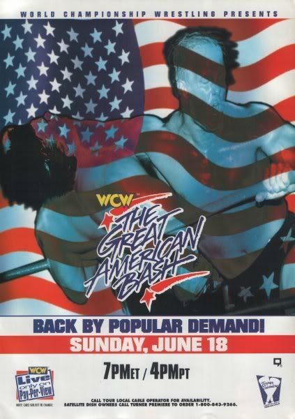 Смотреть фильм WCW Мощный американский удар / The Great American Bash (1995) онлайн в хорошем качестве HDRip