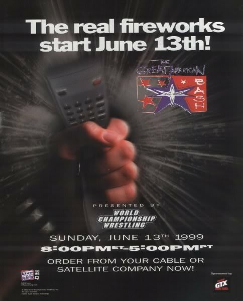 Смотреть фильм WCW Мощный американский удар / WCW The Great American Bash (1999) онлайн в хорошем качестве HDRip