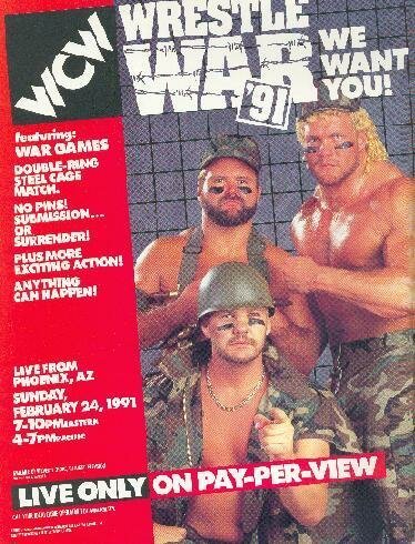 Смотреть фильм WCW РестлВойна / WCW Wrestle War (1991) онлайн 