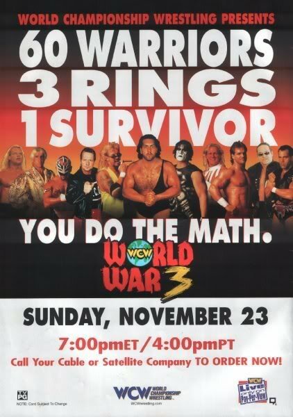 Смотреть фильм WCW Третья Мировая война / WCW World War 3 (1997) онлайн в хорошем качестве HDRip