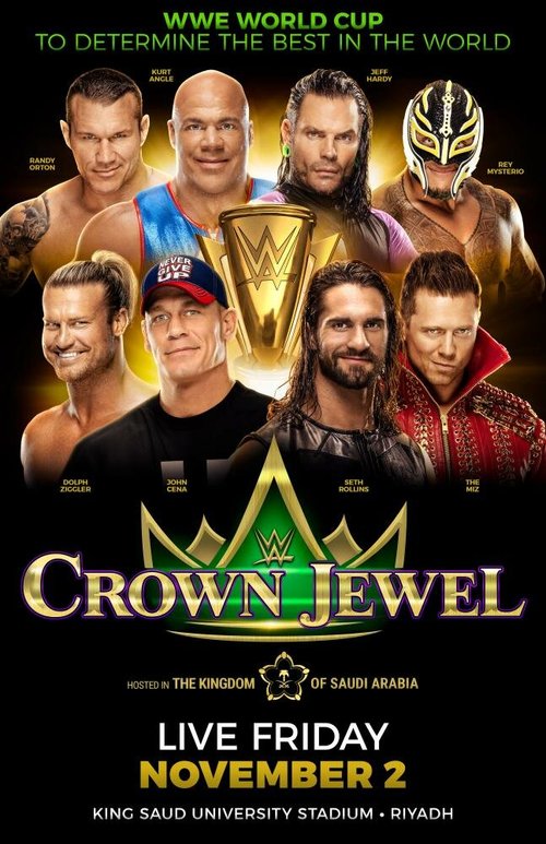 Смотреть фильм WWE Crown Jewel (2018) онлайн в хорошем качестве HDRip