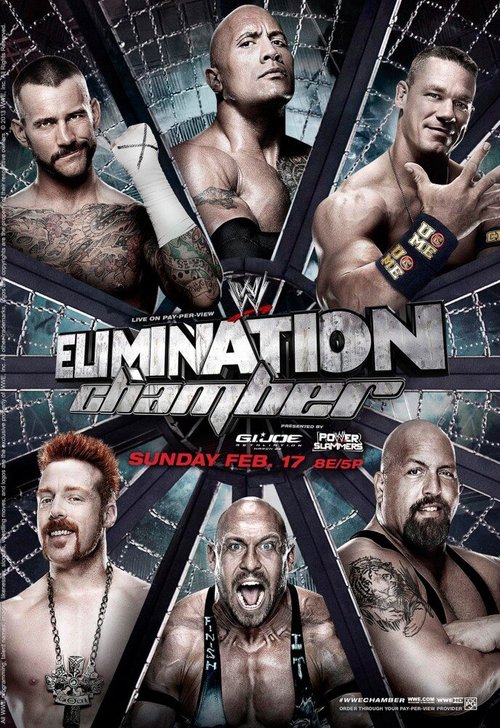 Смотреть фильм WWE Камера ликвидации / Elimination Chamber (2013) онлайн в хорошем качестве HDRip